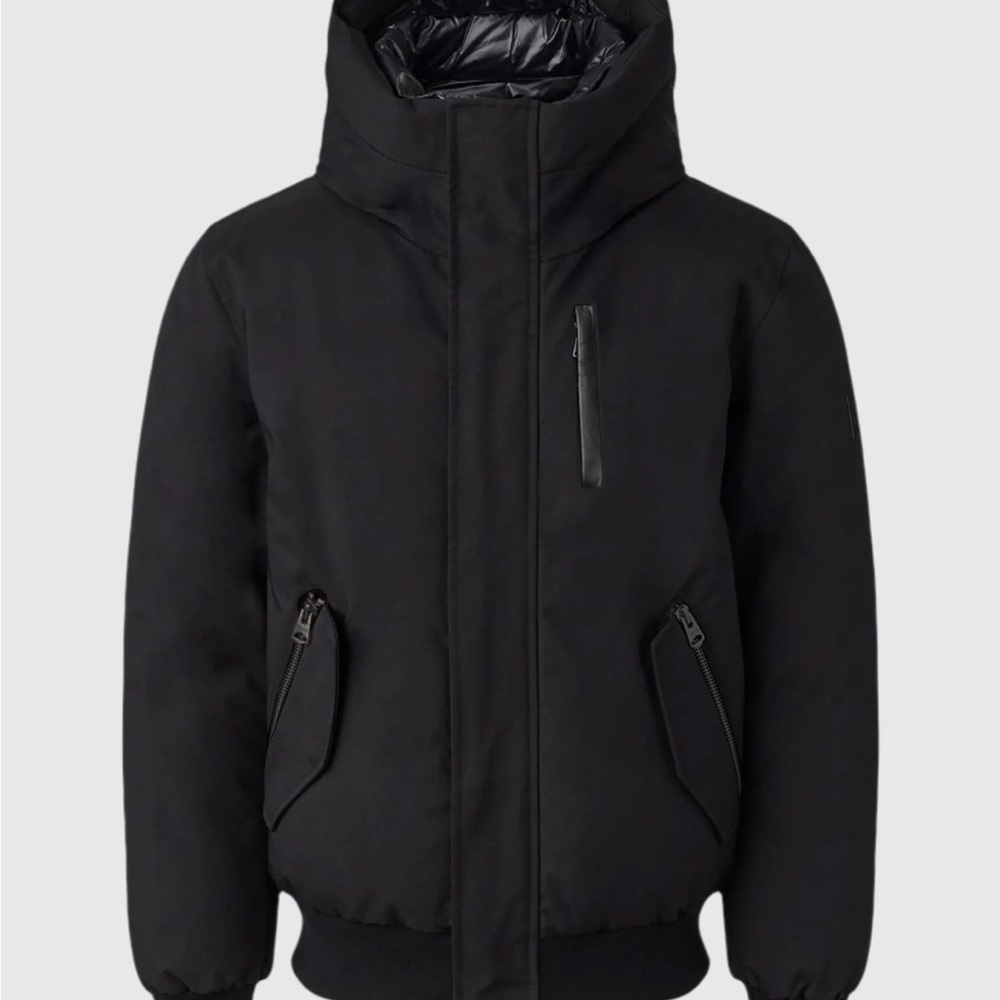 MACKAGE MEN DIXON-NFR BLACK 40 (l ) - BRAND NEW MENS DOWN JACKET